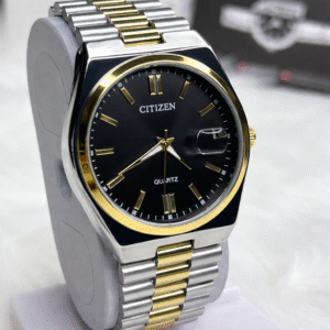 Citizen Classic Premium Stainless Cyclops Lens Date Watch