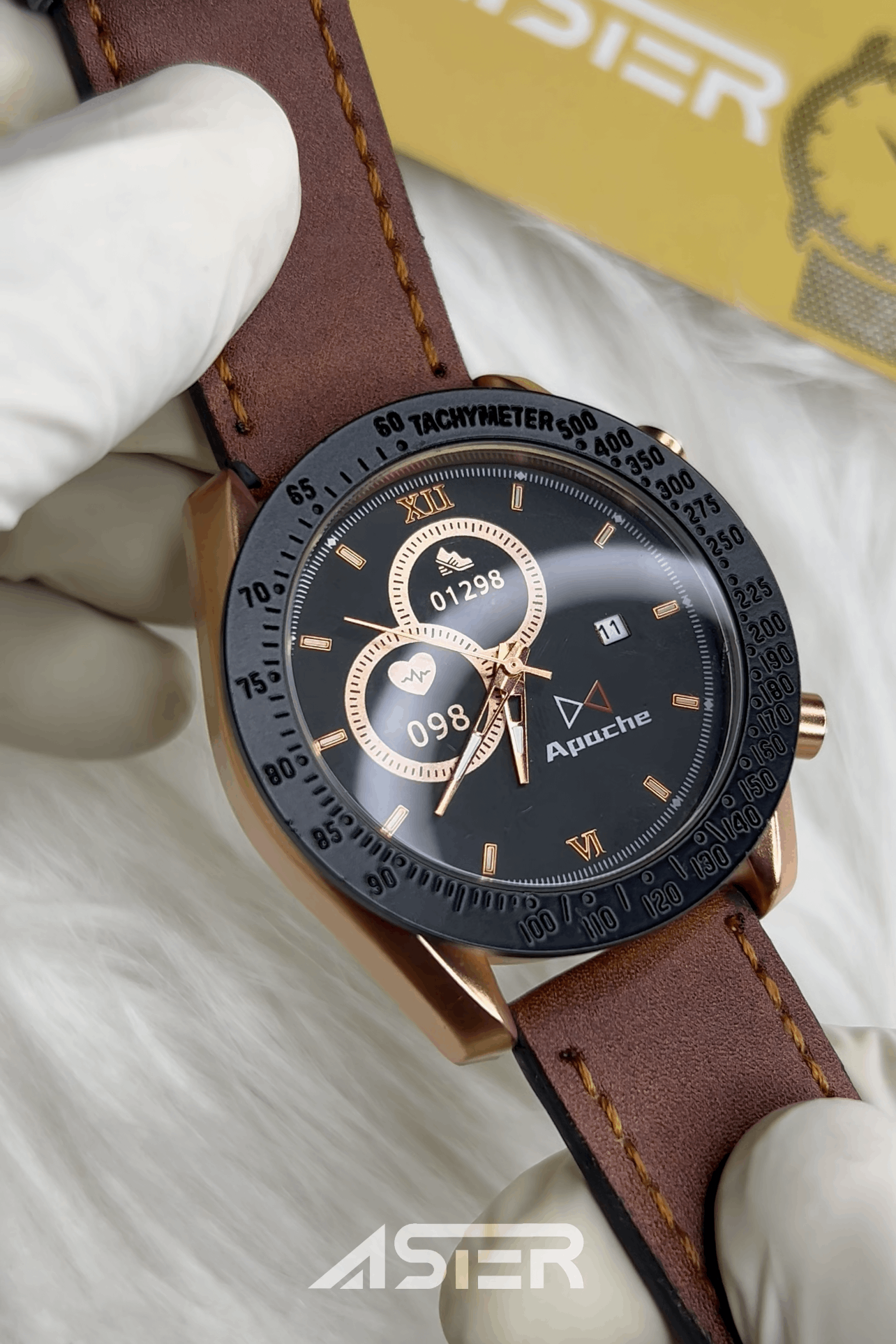 Apache FE67 Men's Watch - Beige - Image 2